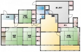 間取り図　１階建て